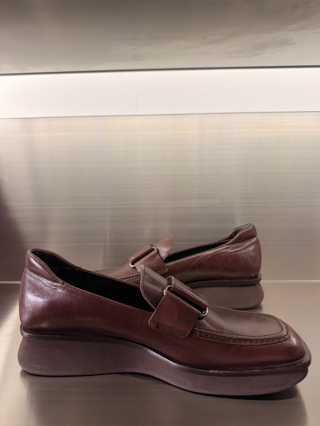 Prada Brown Loafers