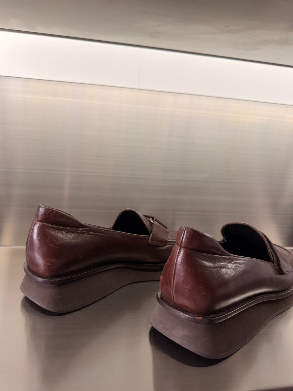 Prada Brown Loafers