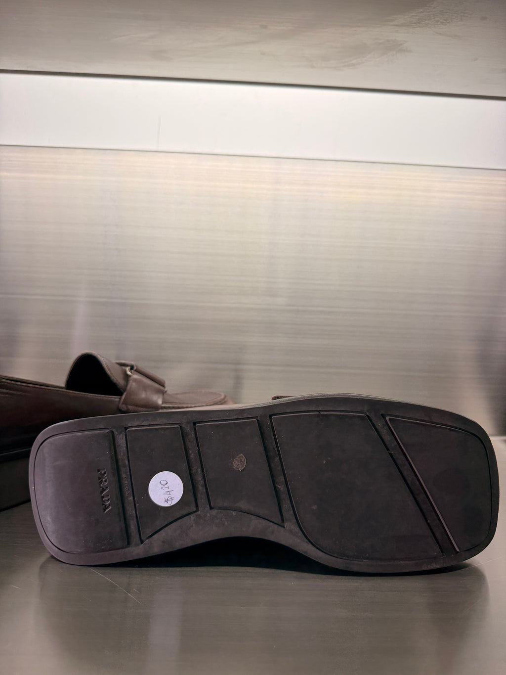 Prada Brown Loafers