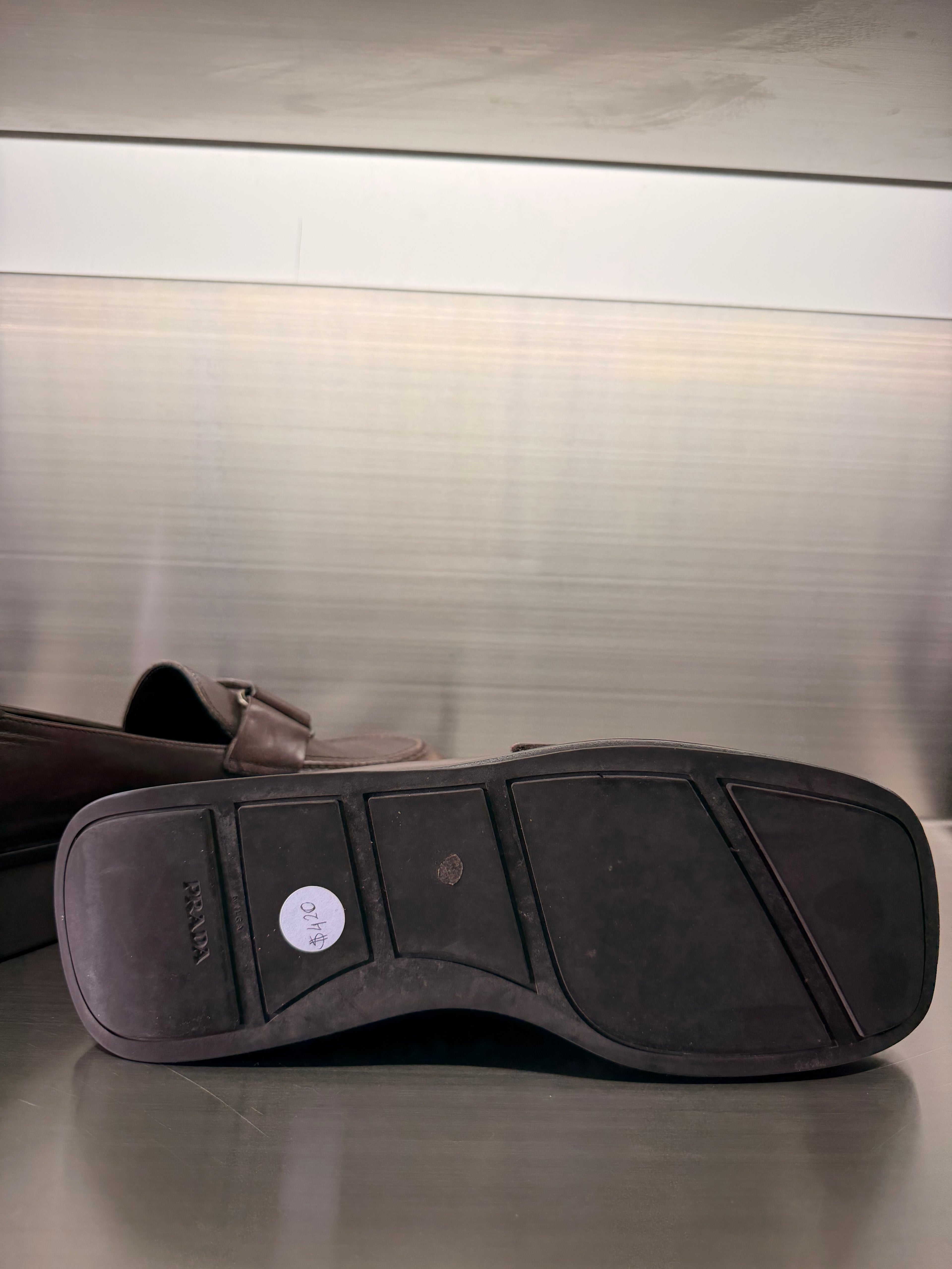 Prada Brown Loafers