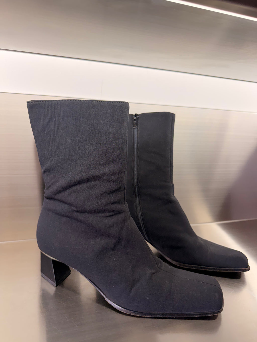 Prada Black Sock Boots