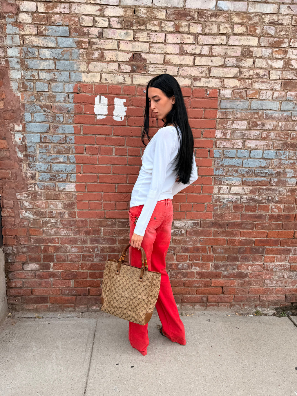 Deadstock List Bow tie Sweater