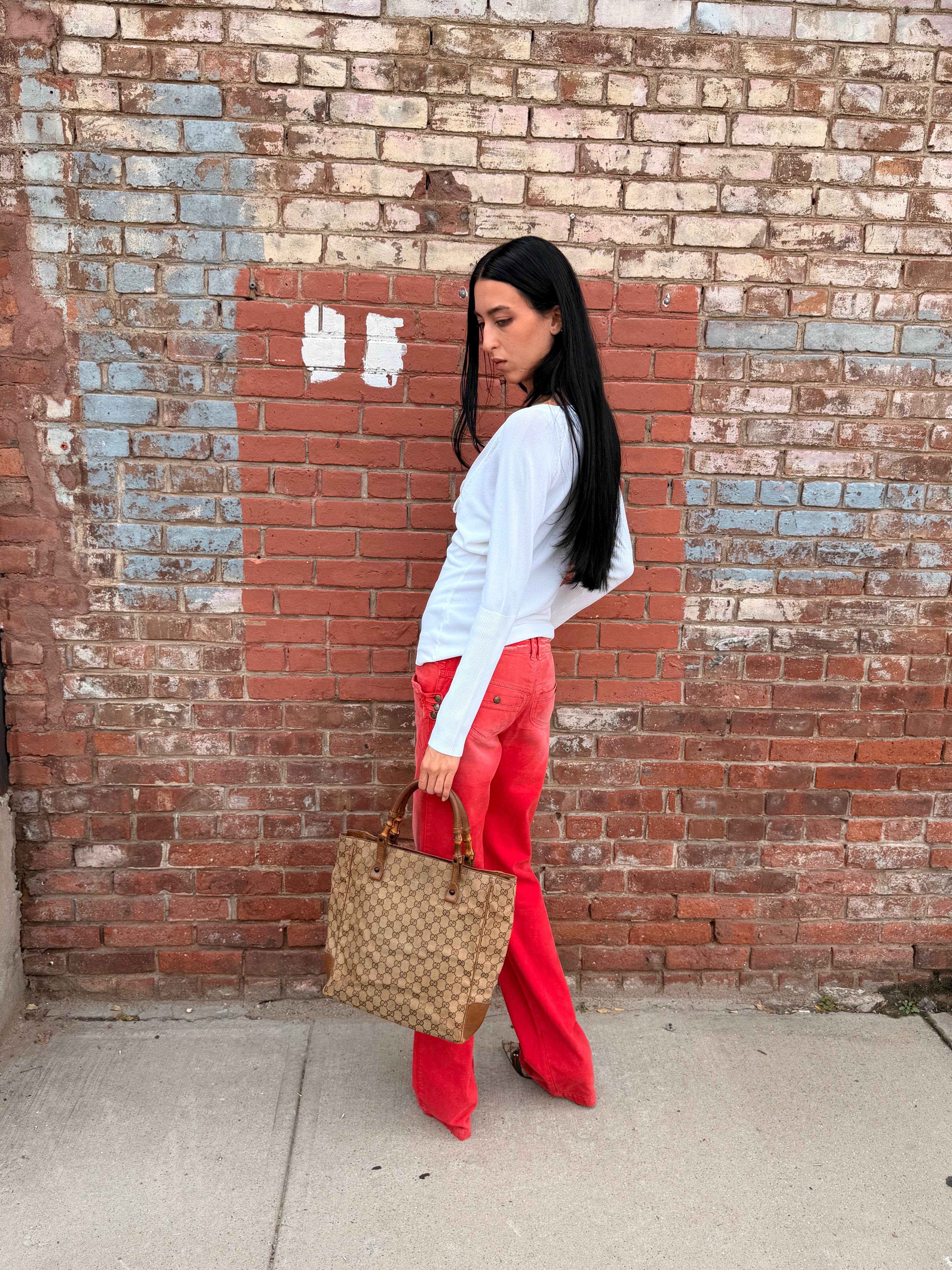 Deadstock List Bow tie Sweater