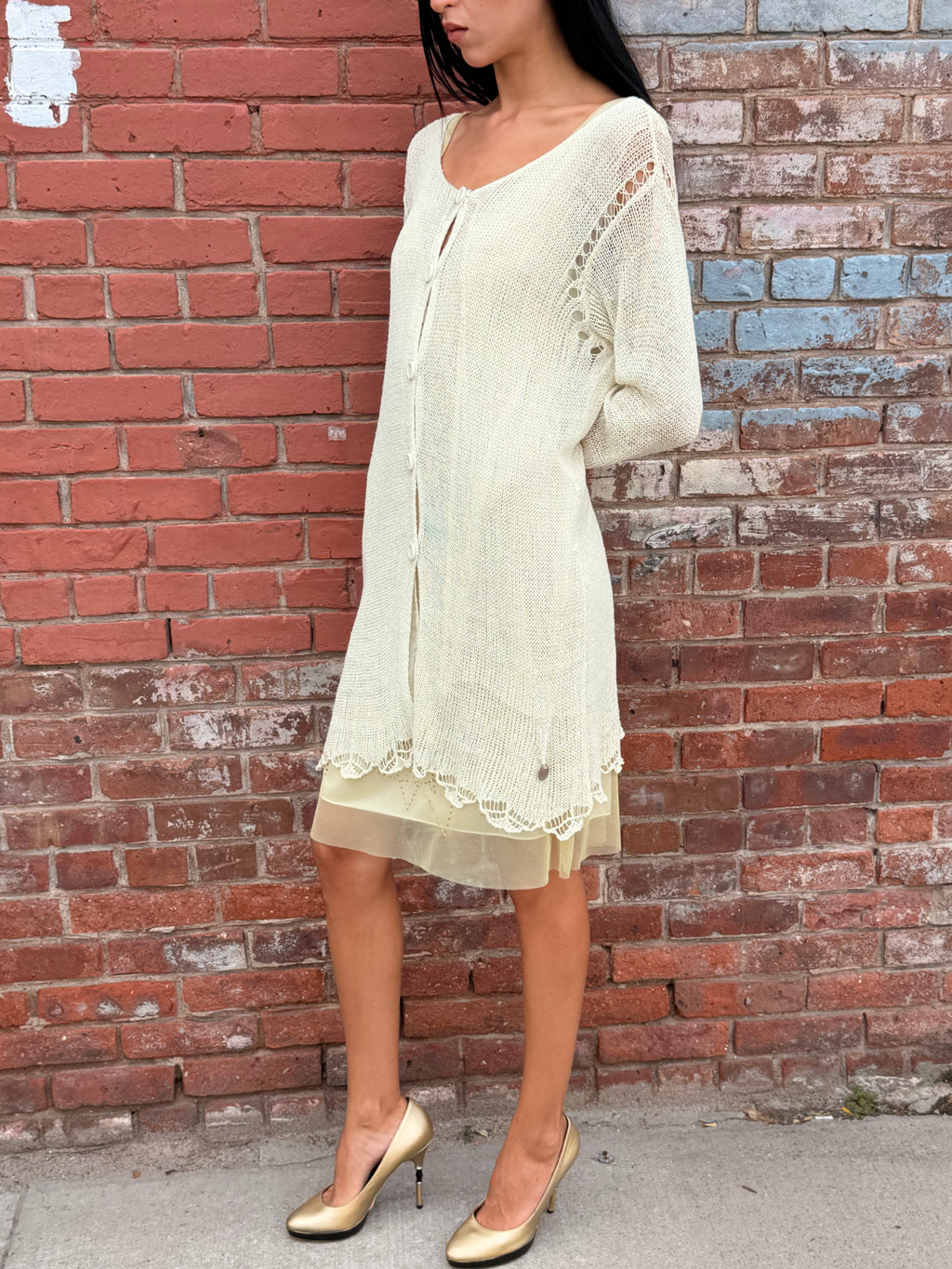 Twin Set Silk Lined Cardigan