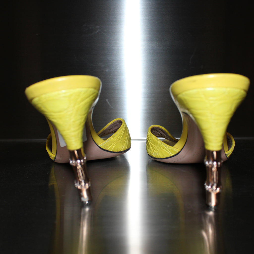 Gucci Bamboo Heels