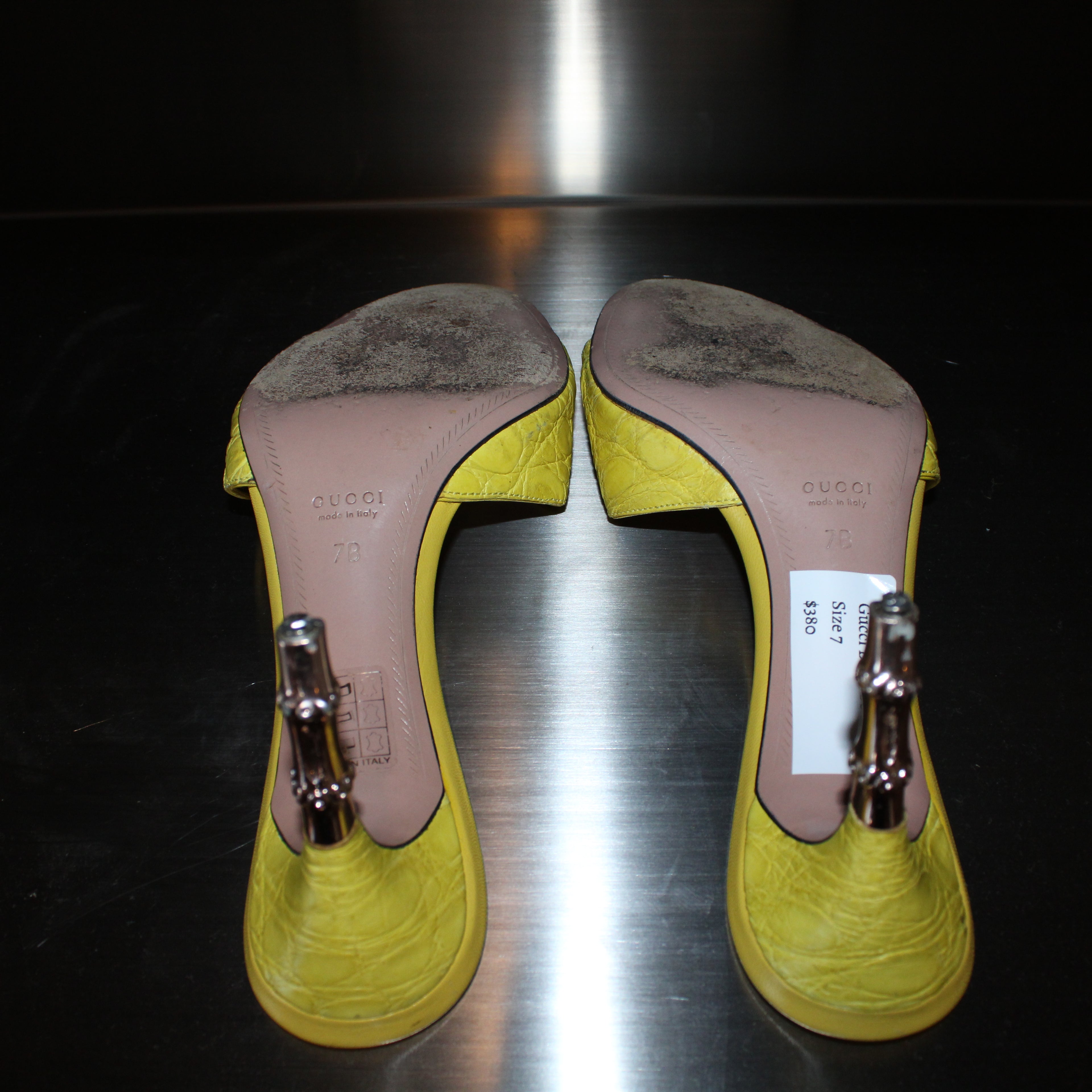 Gucci Bamboo Heels