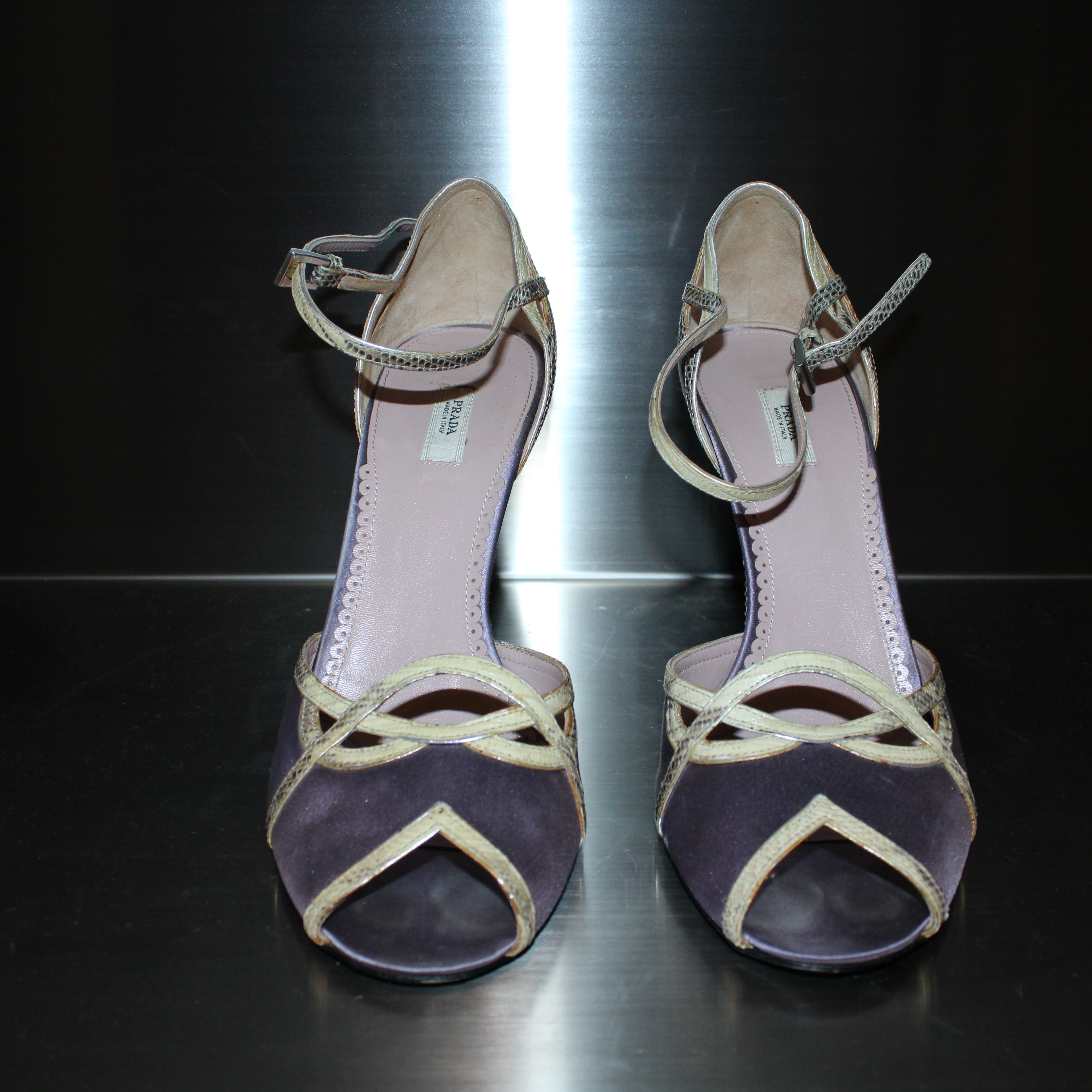 Prada Purple Heels