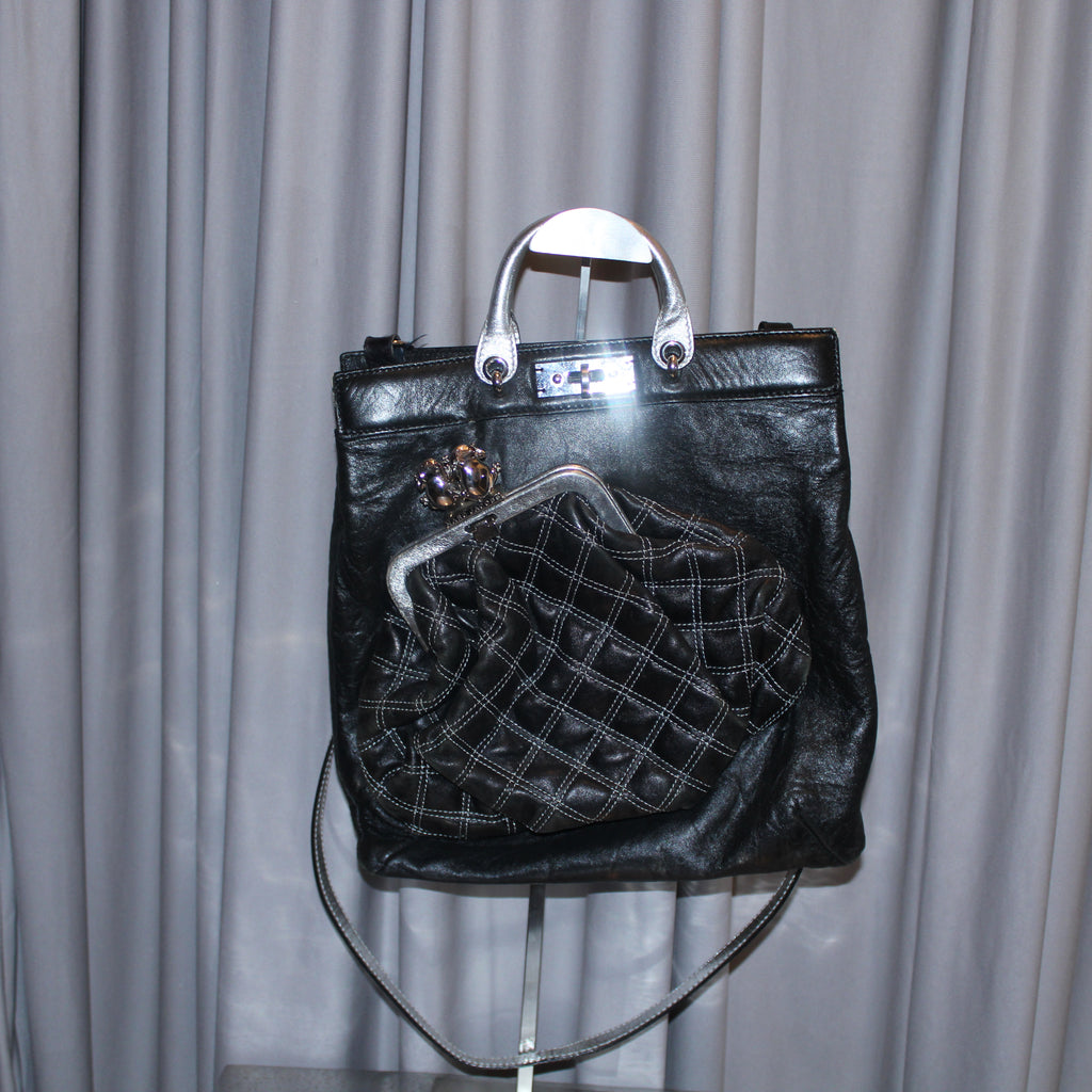 Marc Jacobs Spring 2008 Leather Frog Duffy Two-Way Bag
