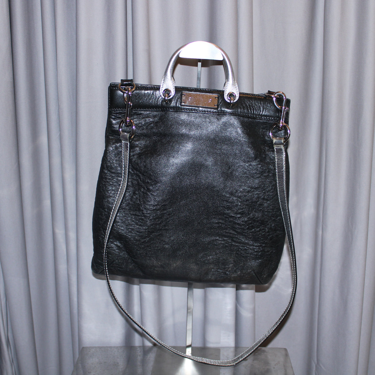 Marc Jacobs Spring 2008 Leather Frog Duffy Two-Way Bag