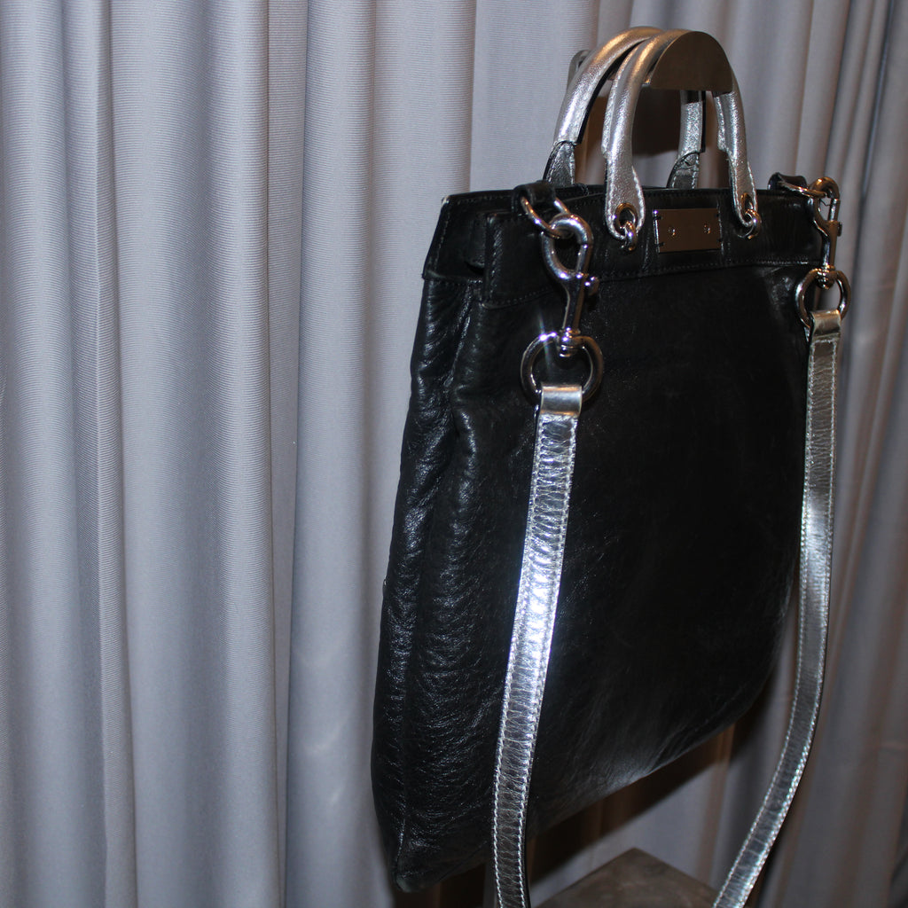 Marc Jacobs Spring 2008 Leather Frog Duffy Two-Way Bag