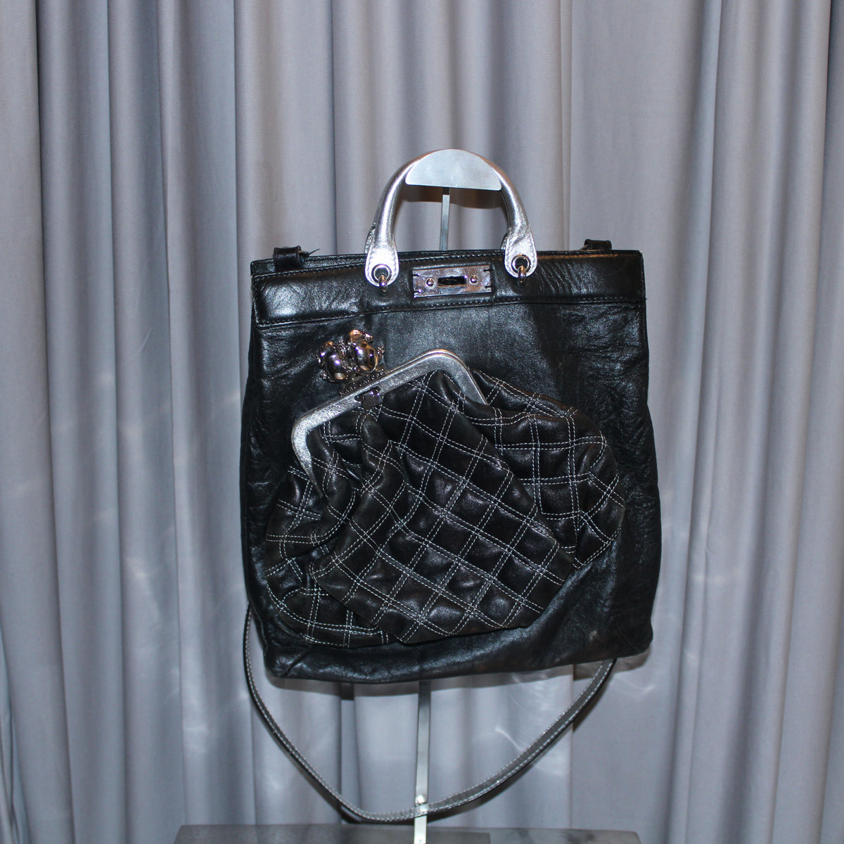 Marc Jacobs Spring 2008 Leather Frog Duffy Two-Way Bag