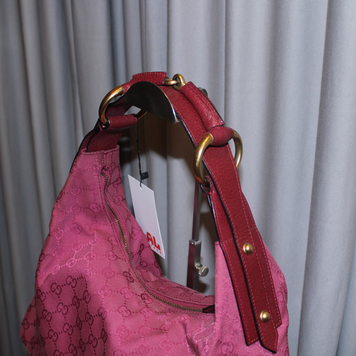 Gucci GG Canvas Horsebit Hobo