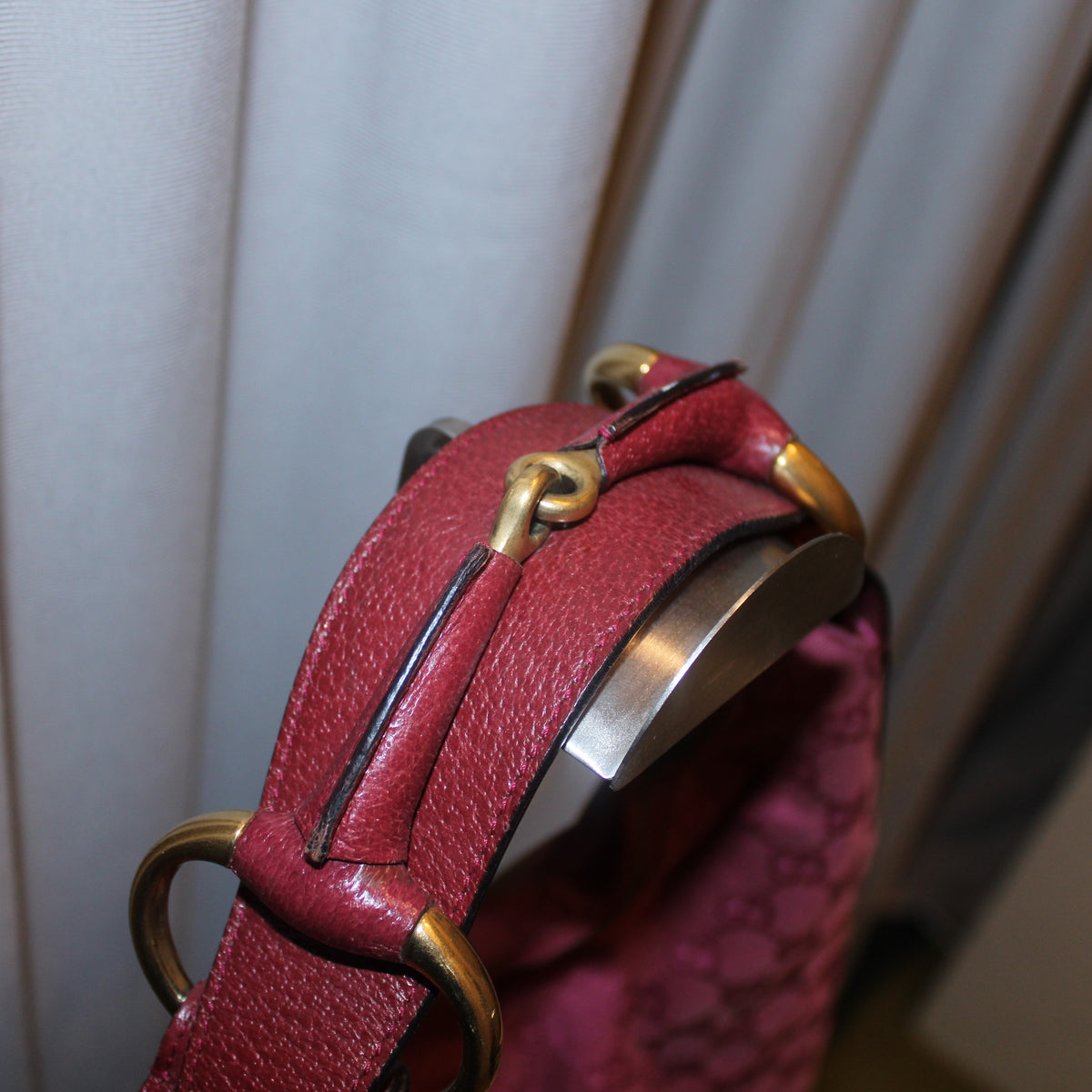 Gucci GG Canvas Horsebit Hobo