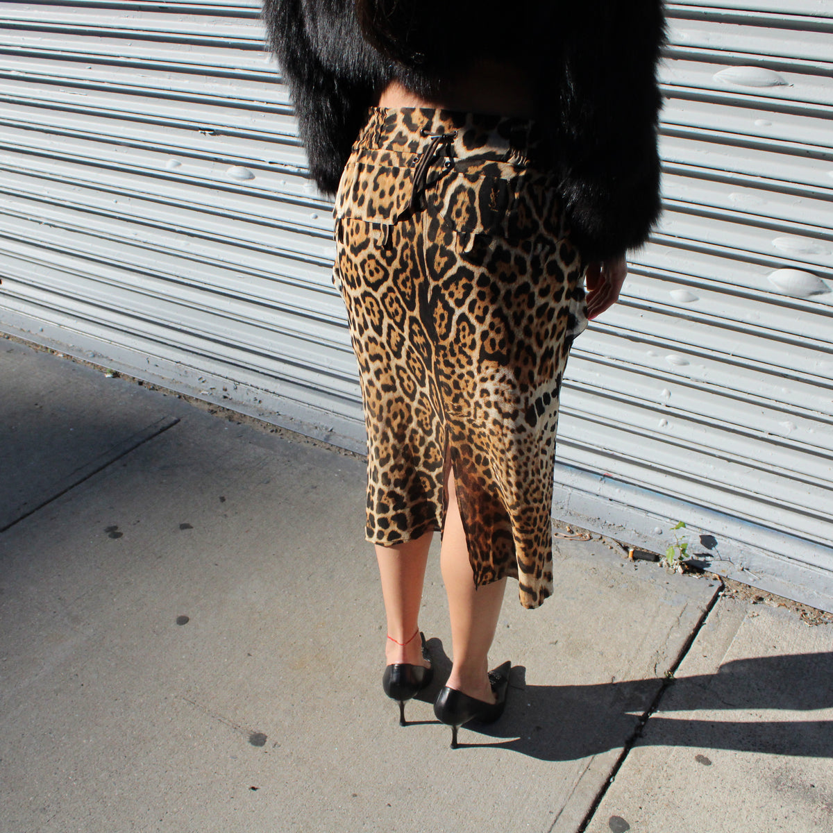 Tom Ford Era Yves Saint Laurent Silk Skirt