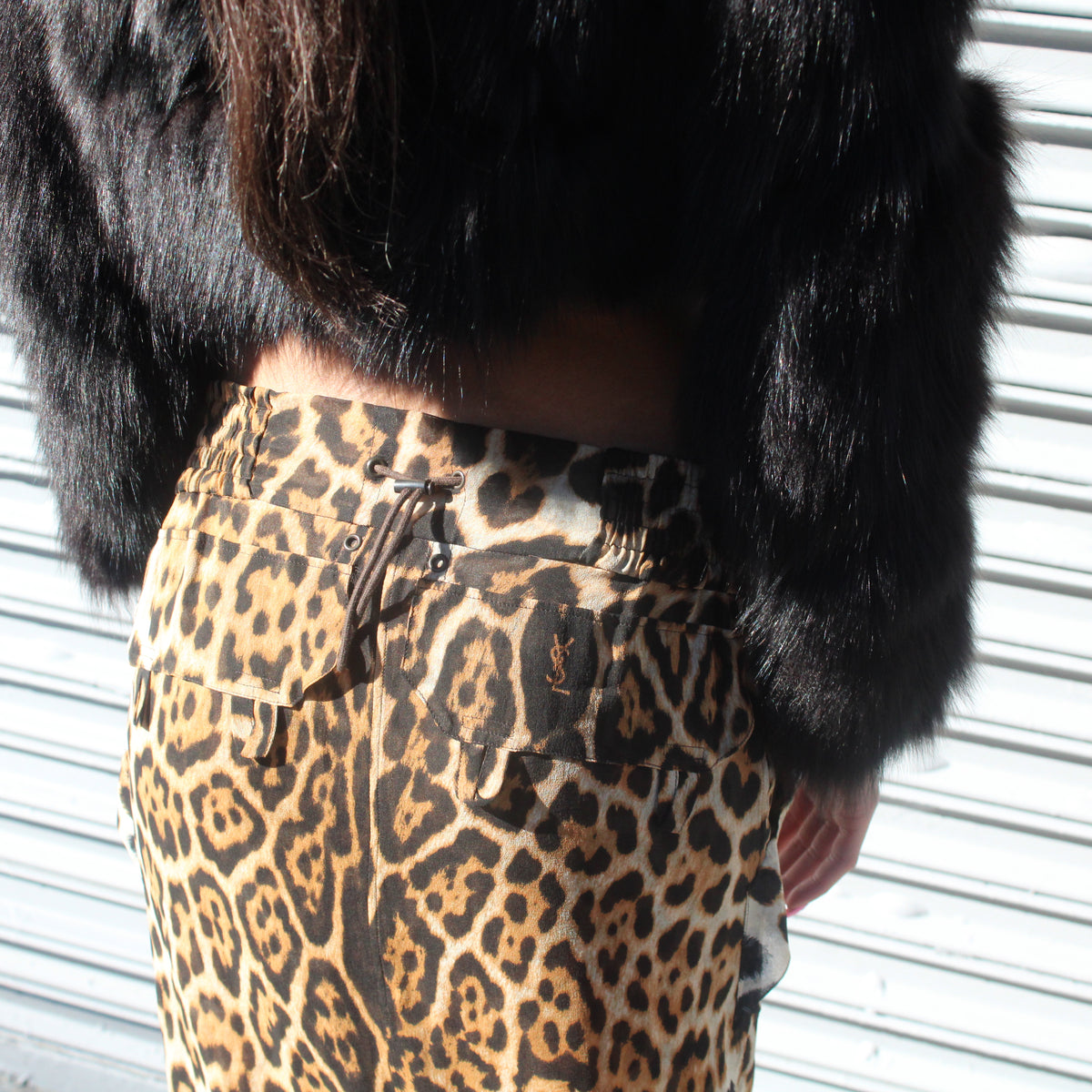 Tom Ford Era Yves Saint Laurent Silk Skirt