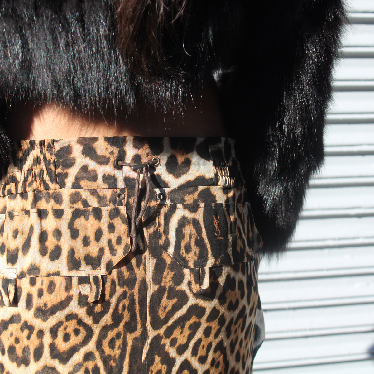 Tom Ford Era Yves Saint Laurent Silk Skirt