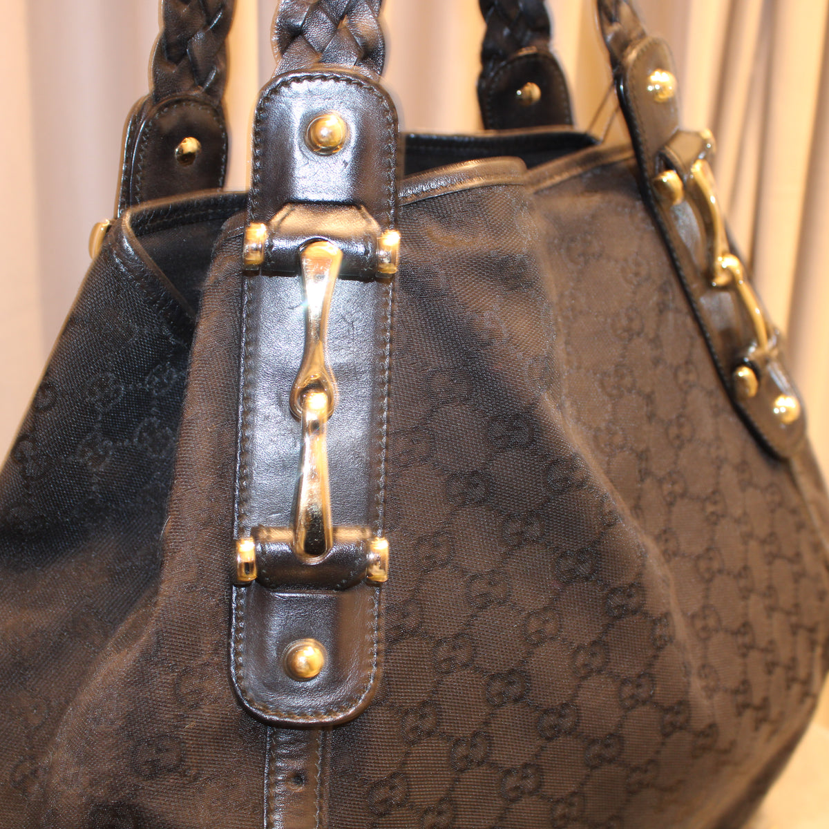 Gucci GG Canvas Penham Shoulder Bag
