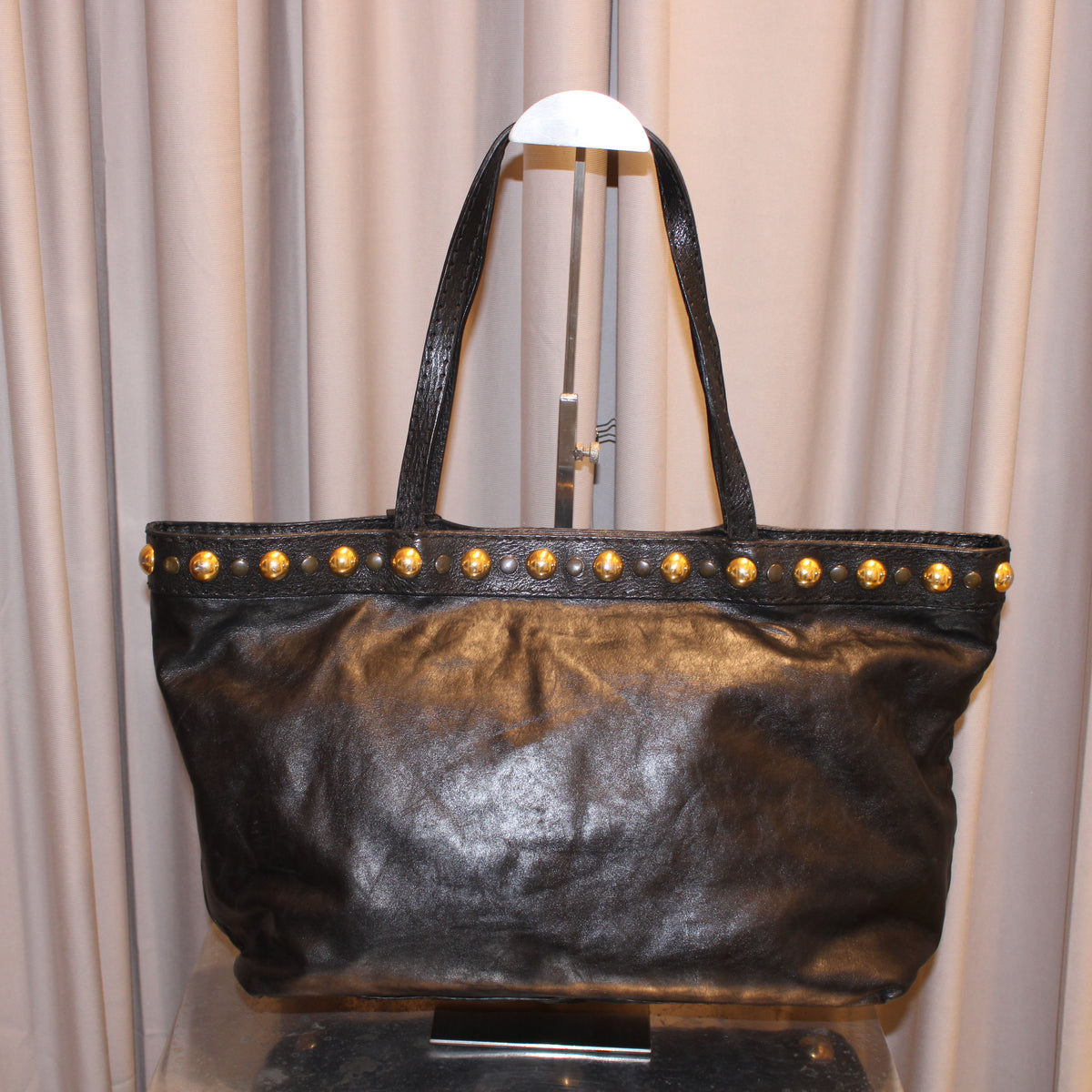 Gucci FW2008 Babouska Studded Tote Bag