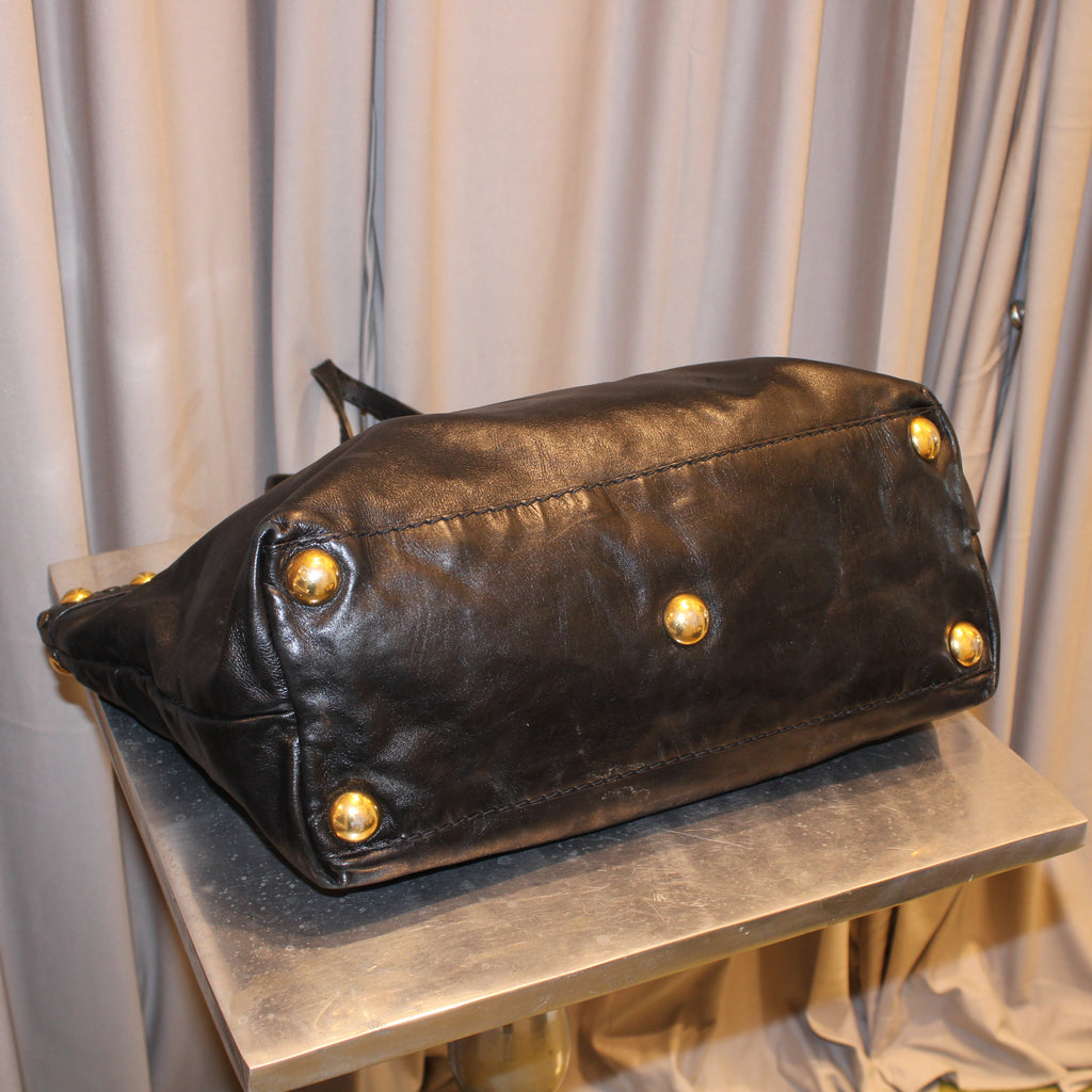 Gucci FW2008 Babouska Studded Tote Bag