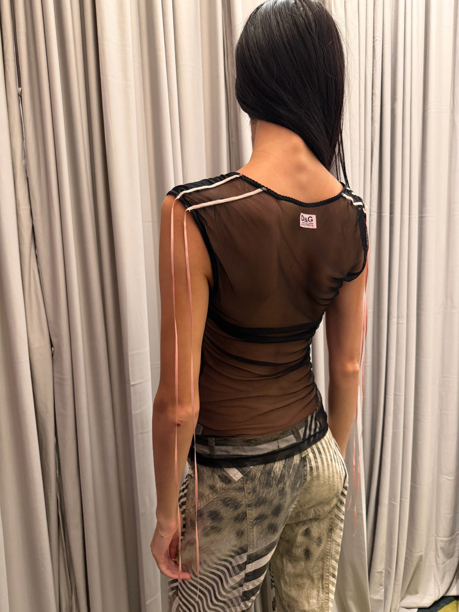 Dolce & Gabanna Underwear Mesh Top