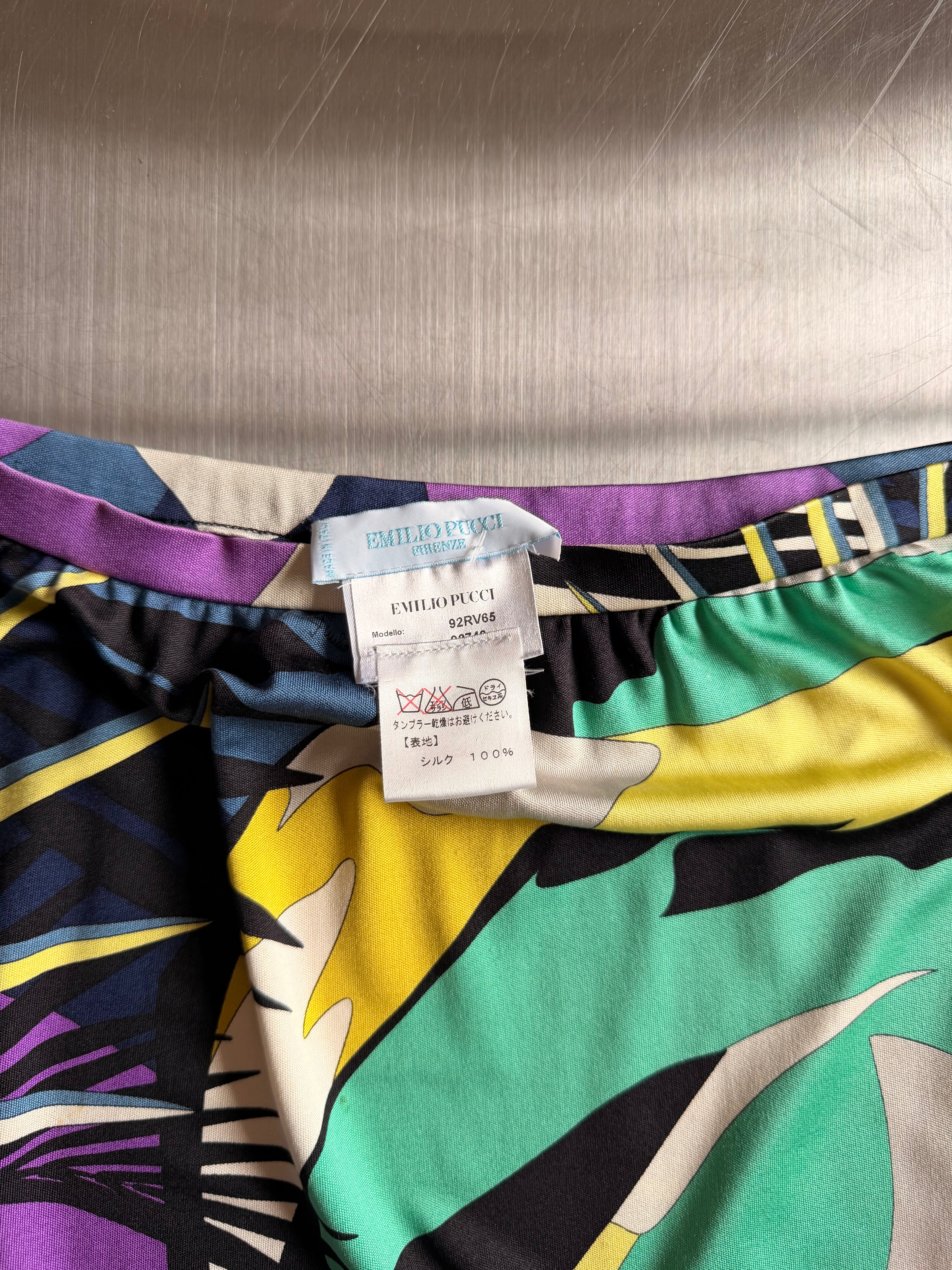 Emilio Pucci Silk Skirt