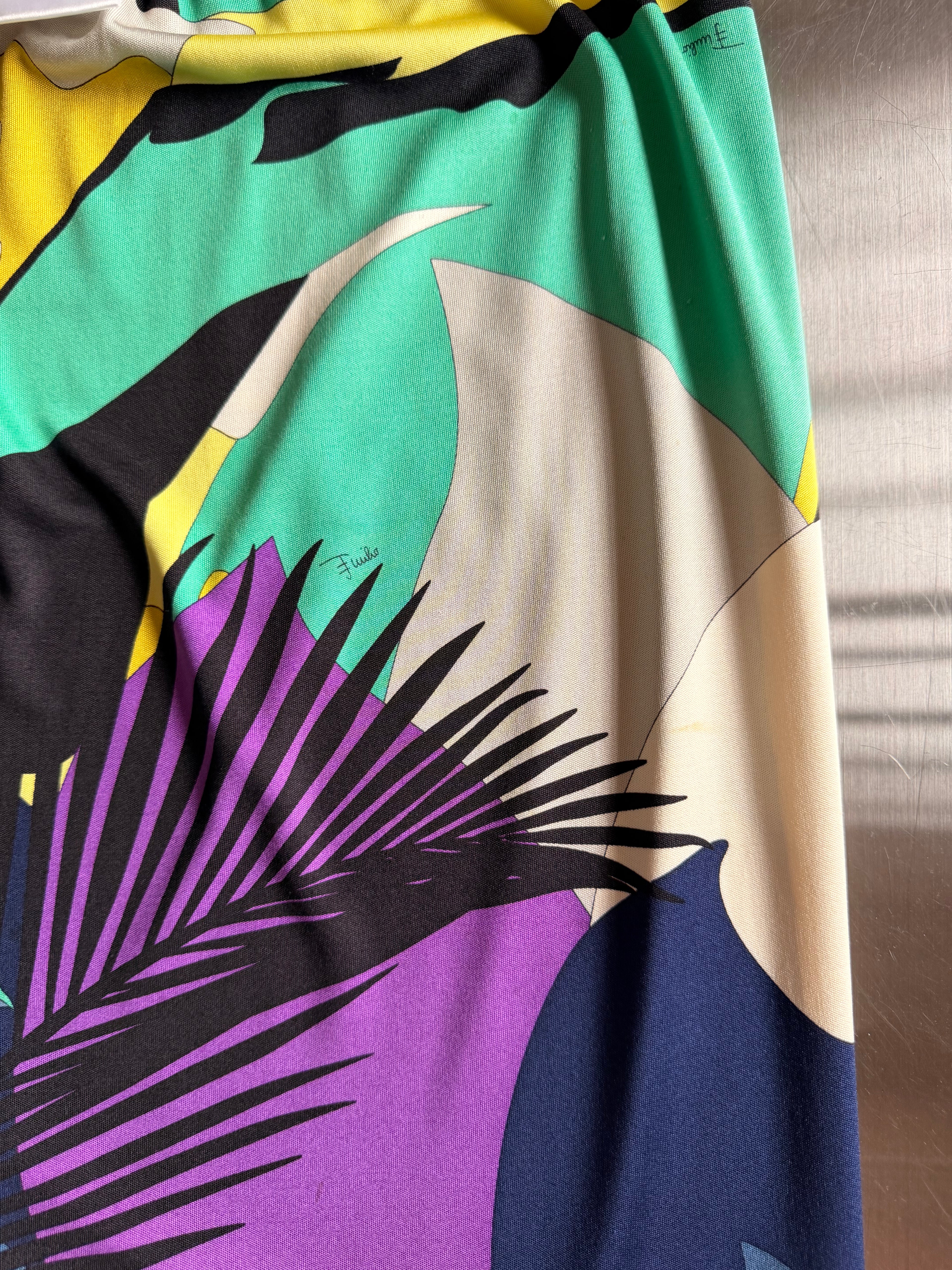 Emilio Pucci Silk Skirt