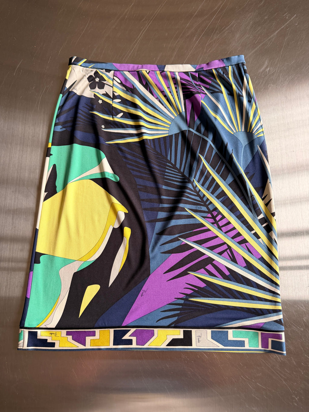 Emilio Pucci Silk Skirt