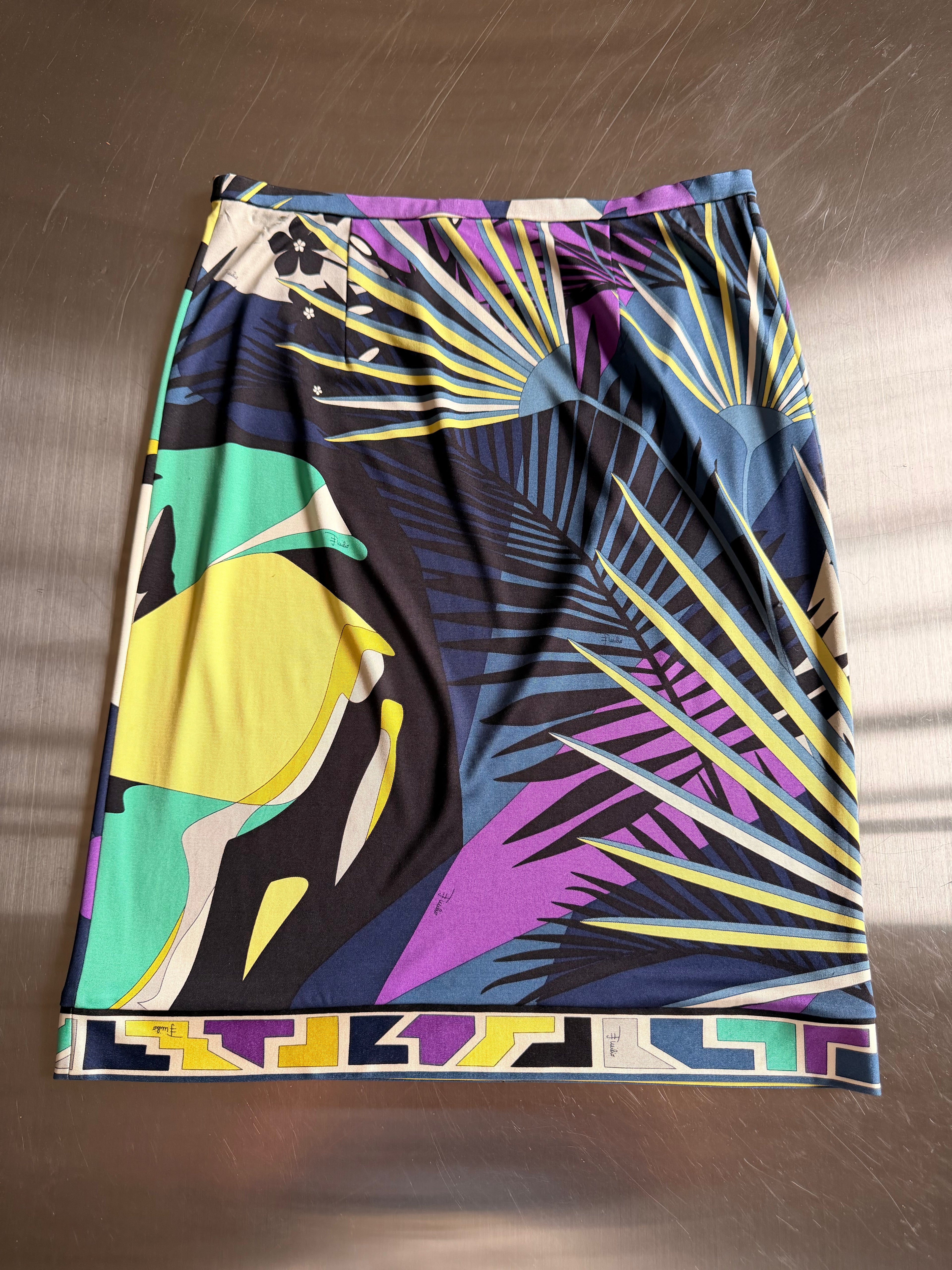 Emilio Pucci Silk Skirt