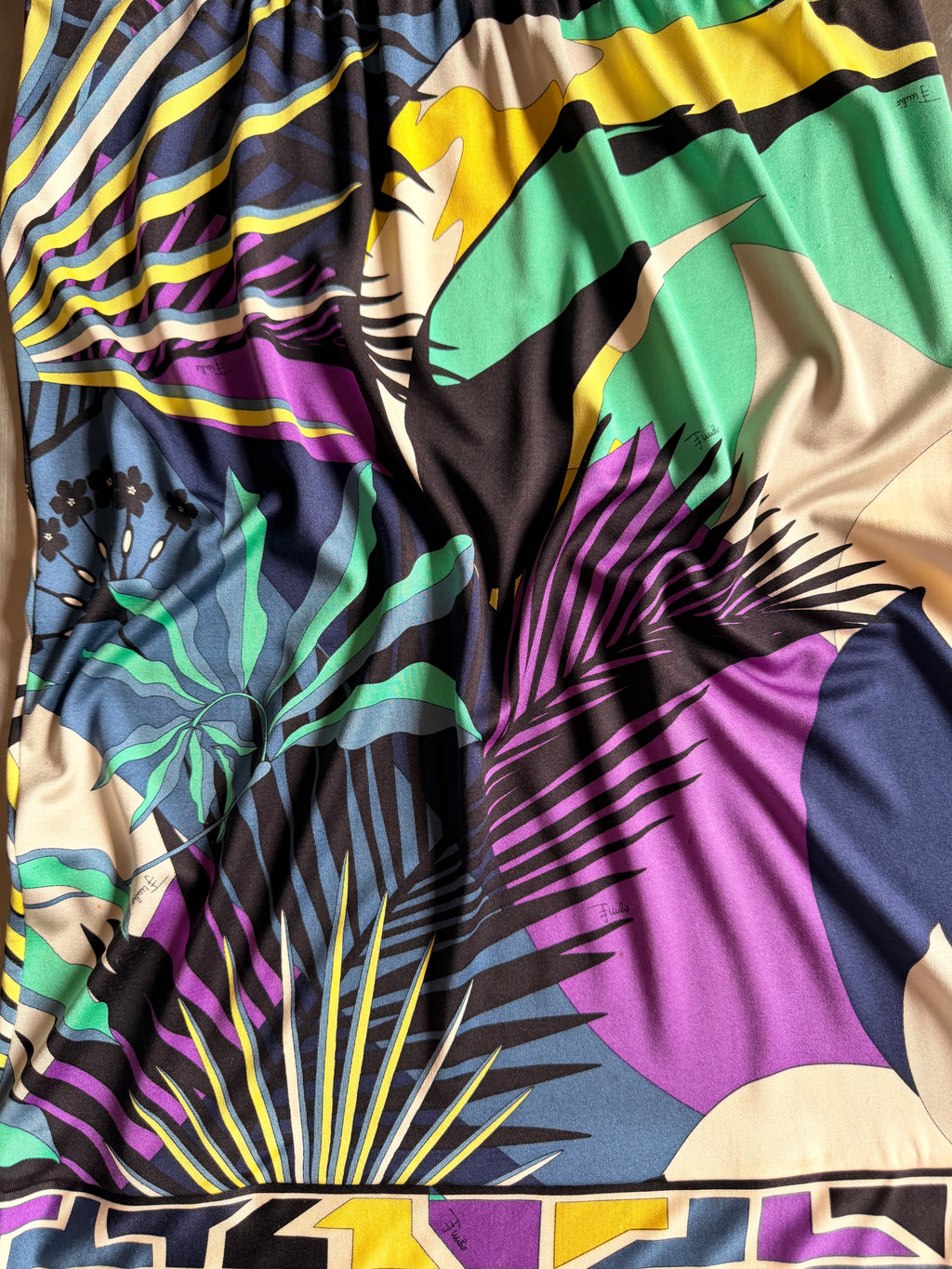 Emilio Pucci Silk Skirt
