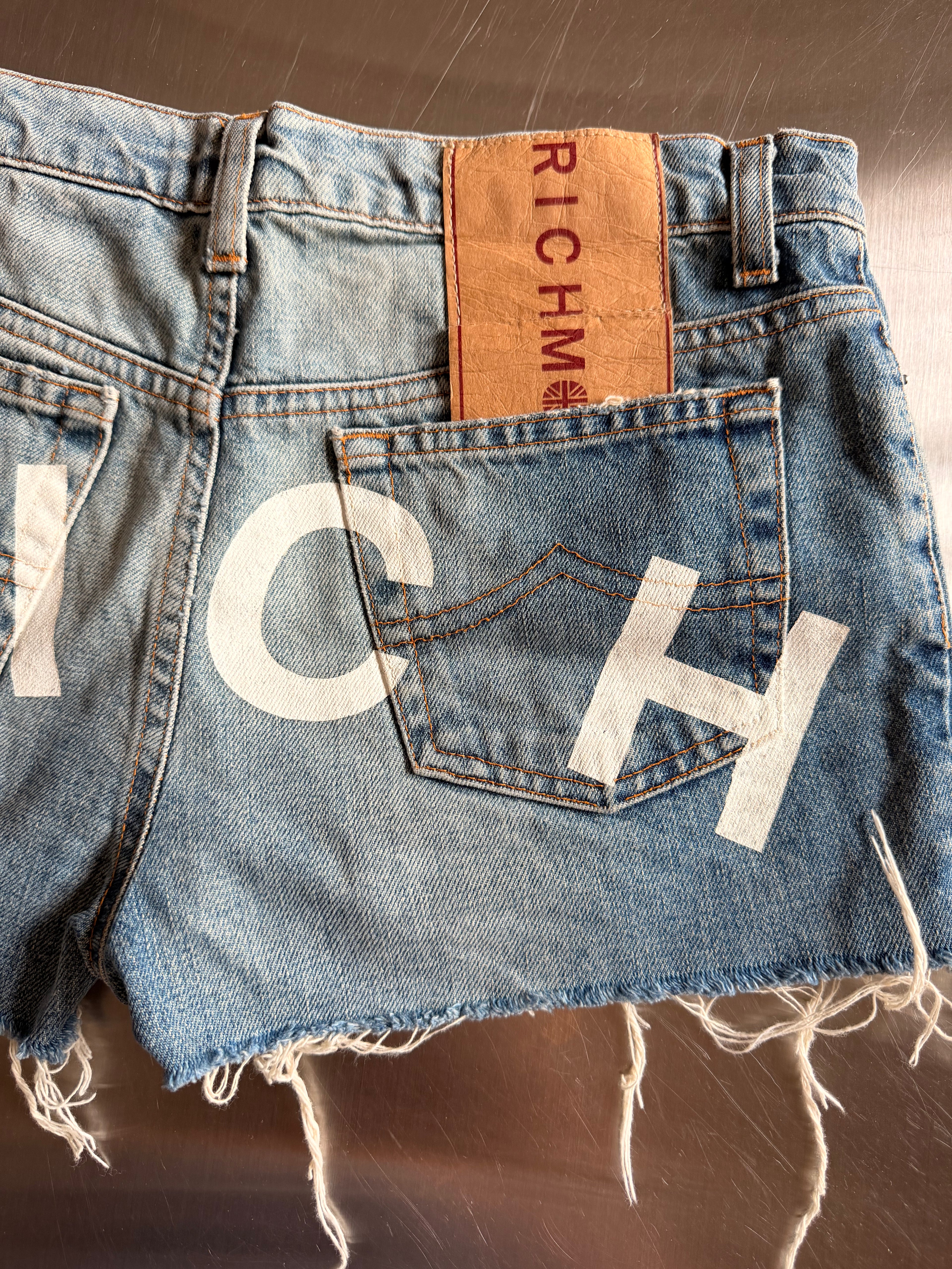 John Richmond Denim Shorts