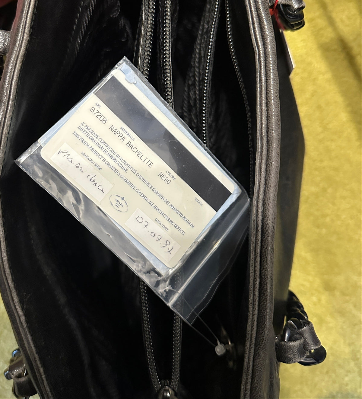 Prada Leather Shoulder Bag