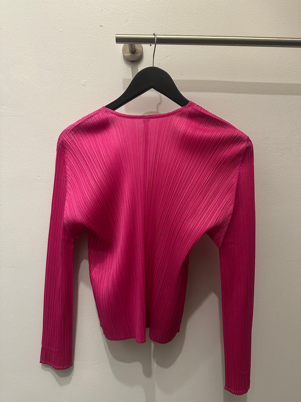 Issey Miyake Pleats Please Pink Top