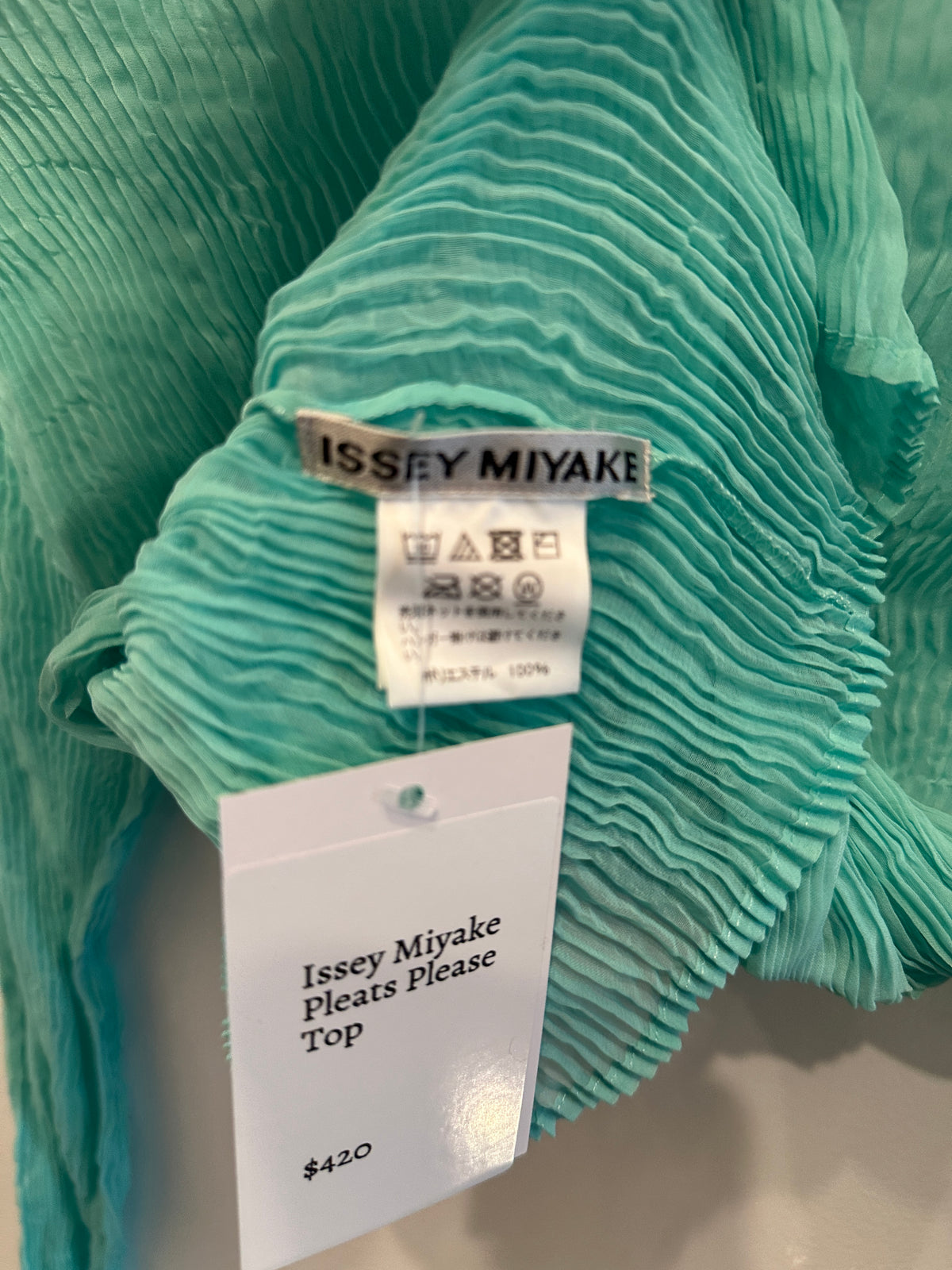 Issey Miyake Pleats Please Top