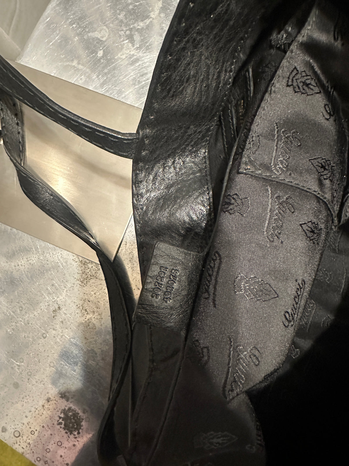 Gucci FW2008 Babouska Studded Tote Bag