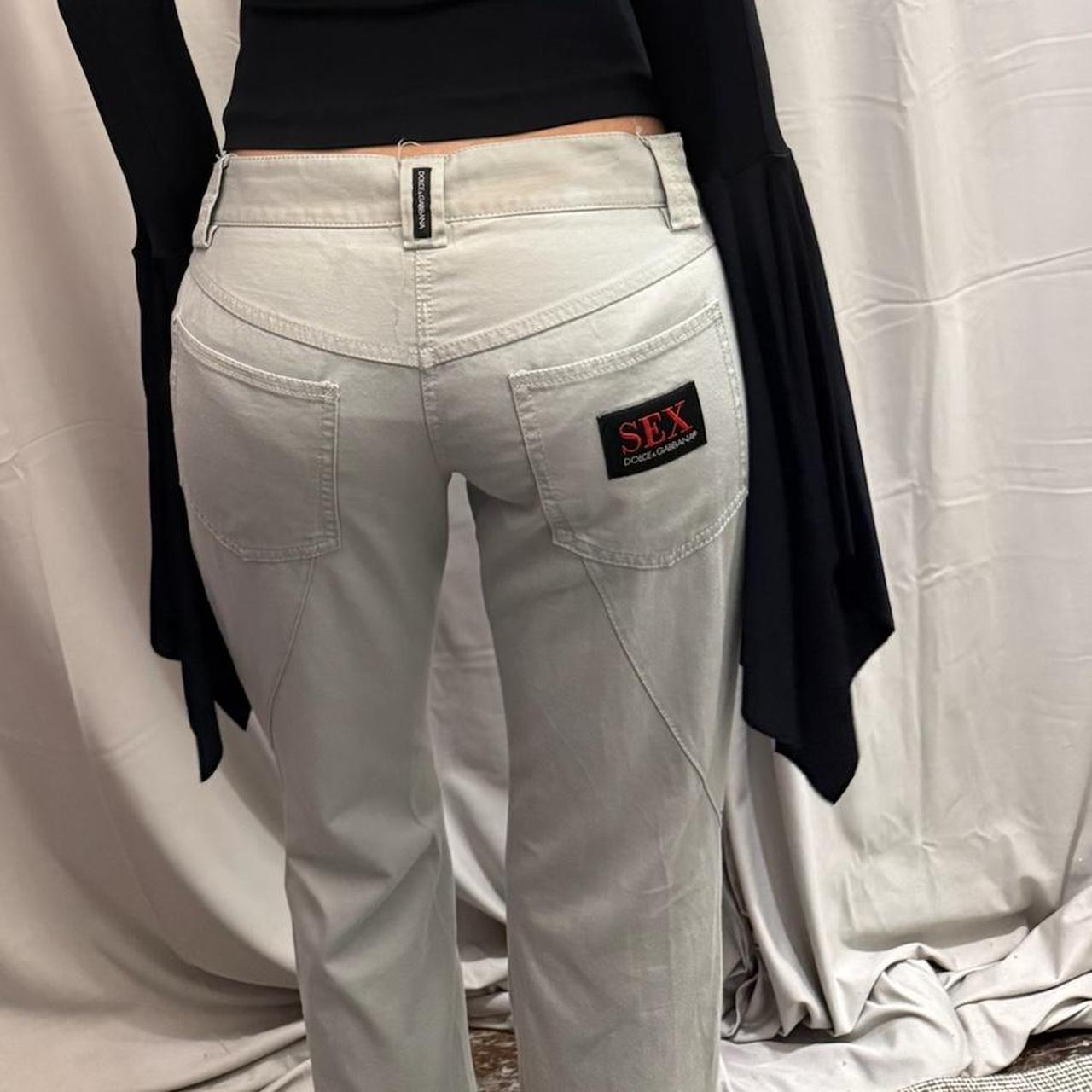 Dolce and Gabbana 2003 Zipper Pants