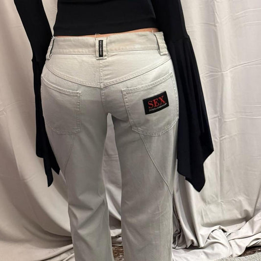 Dolce and Gabbana 2003 Zipper Pants