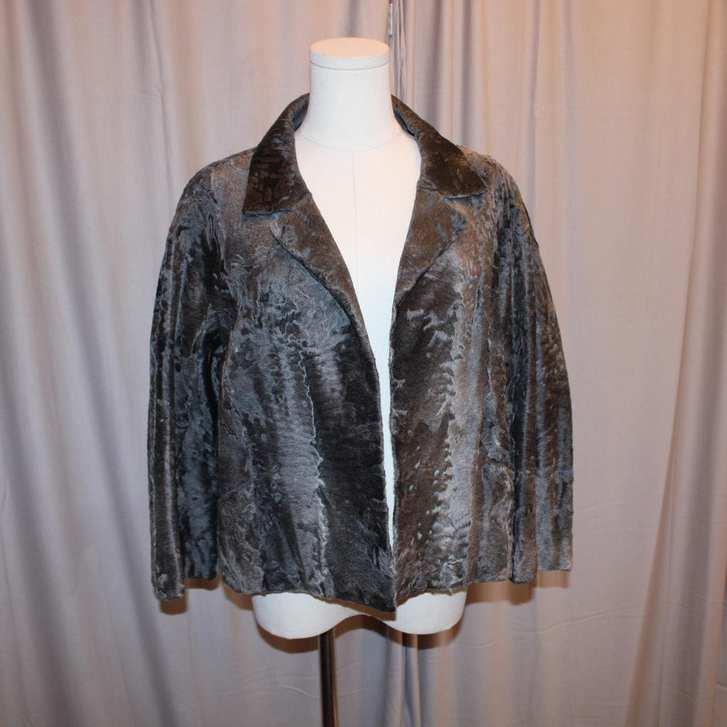 Vintage Astrakhan Fur Jacket