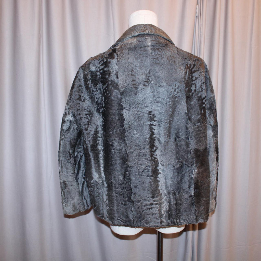 Vintage Astrakhan Fur Jacket
