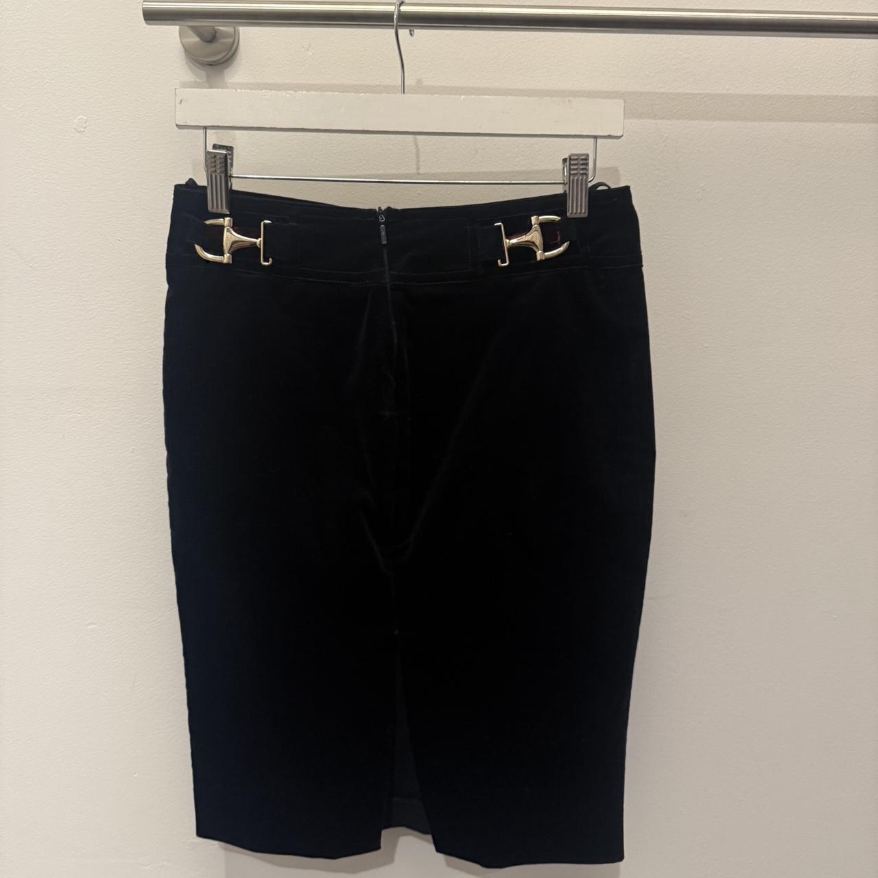 Gucci Tom Ford Era Velvet Skirt