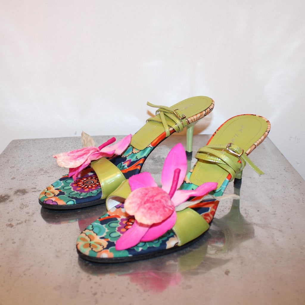 Casadei Flower Heels