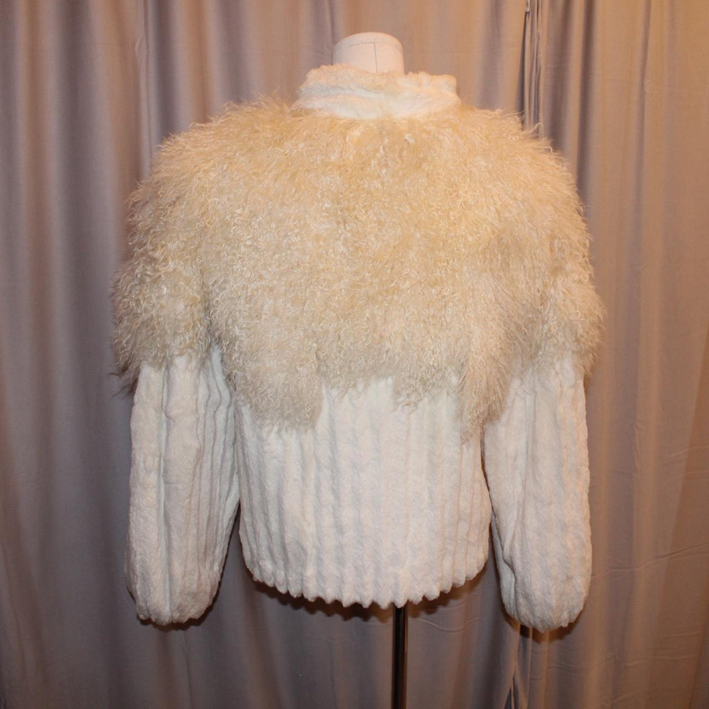 Vintage Genuine Mongolian Fur/Rabbit Coat