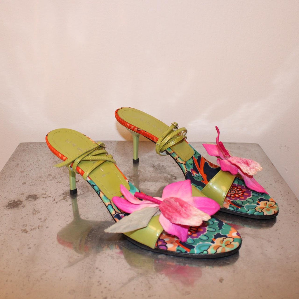 Casadei Flower Heels