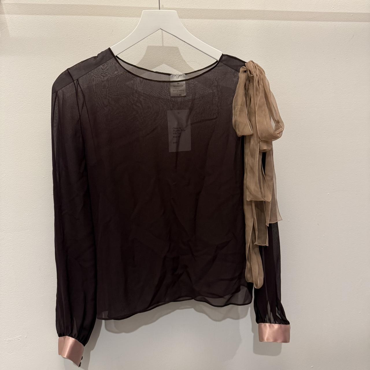 Chloe By Phoebe Philo Era Silk Top