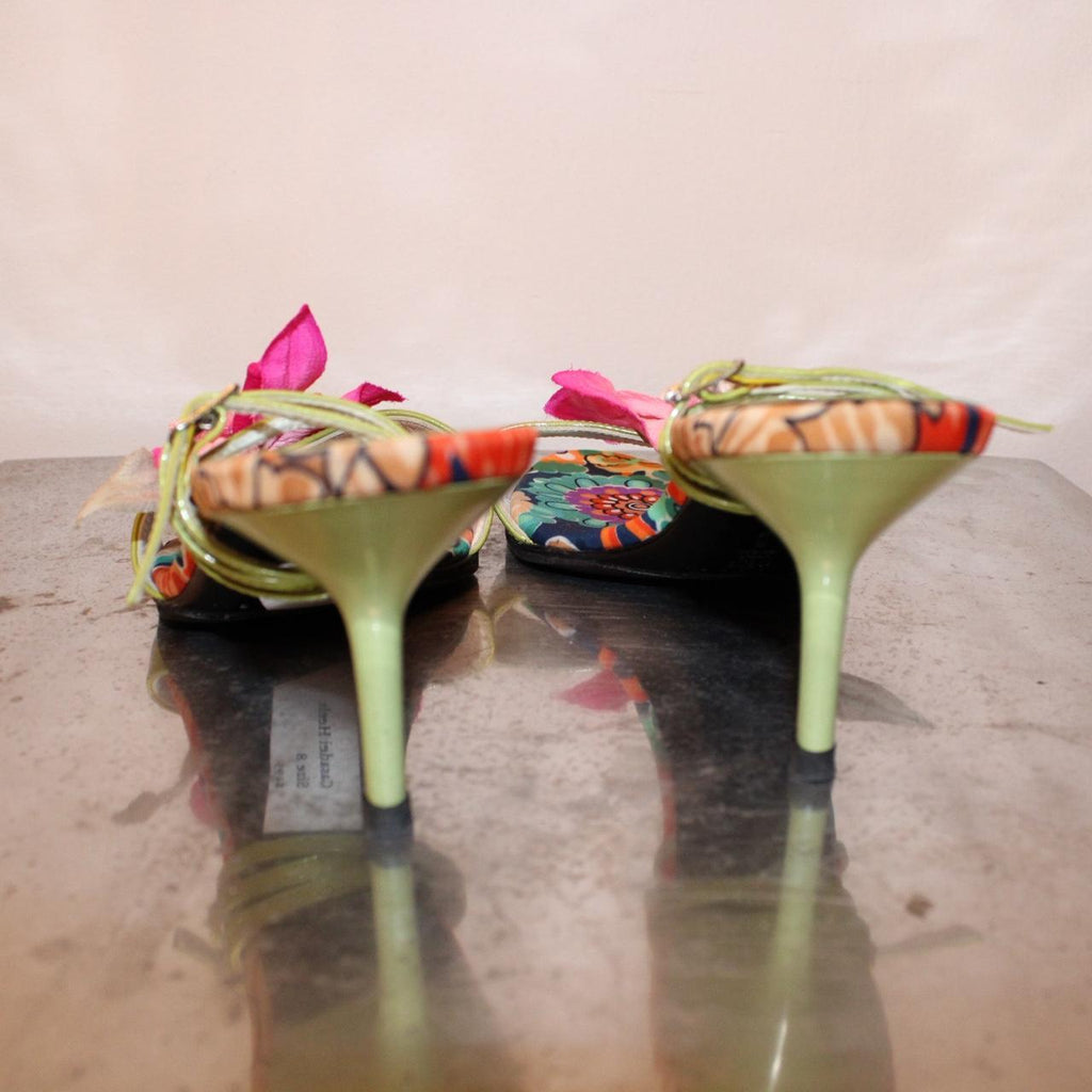 Casadei Flower Heels
