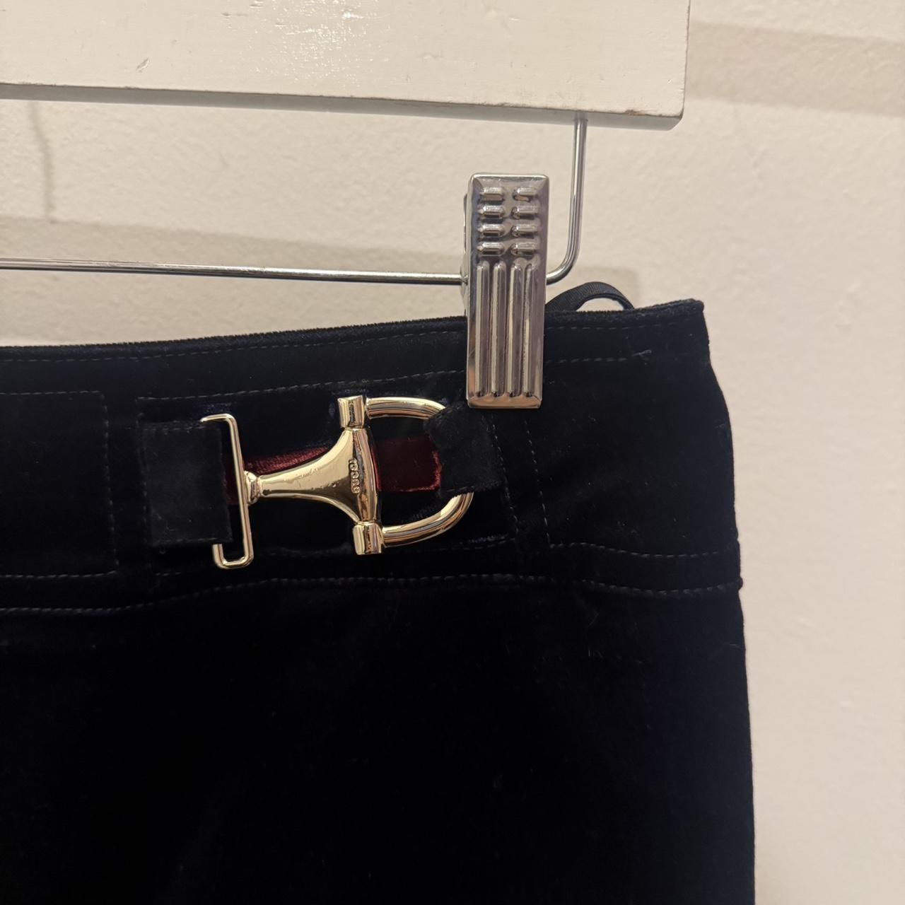 Gucci Tom Ford Era Velvet Skirt