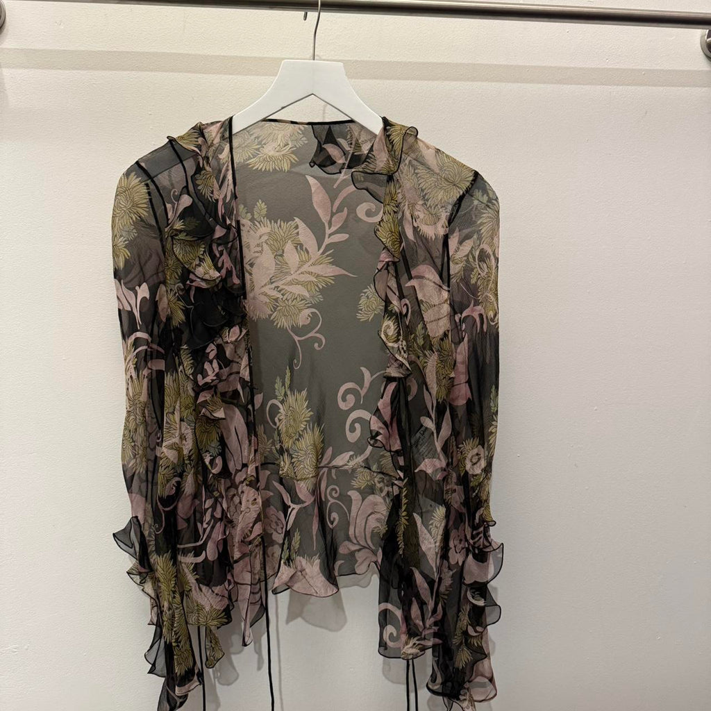 Dior By Galliano Era Silk Top