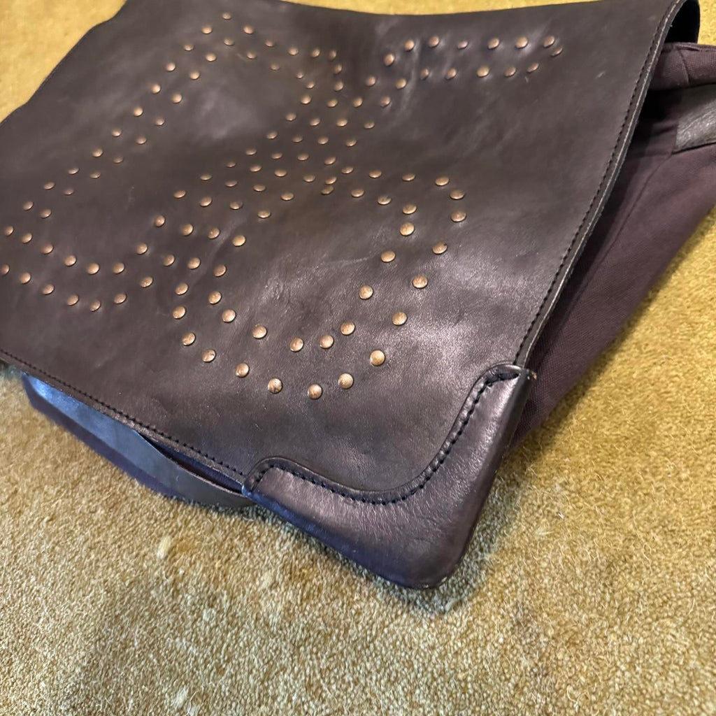 Dolce & Gabbana Leather / Canvas Crossbody Bag
