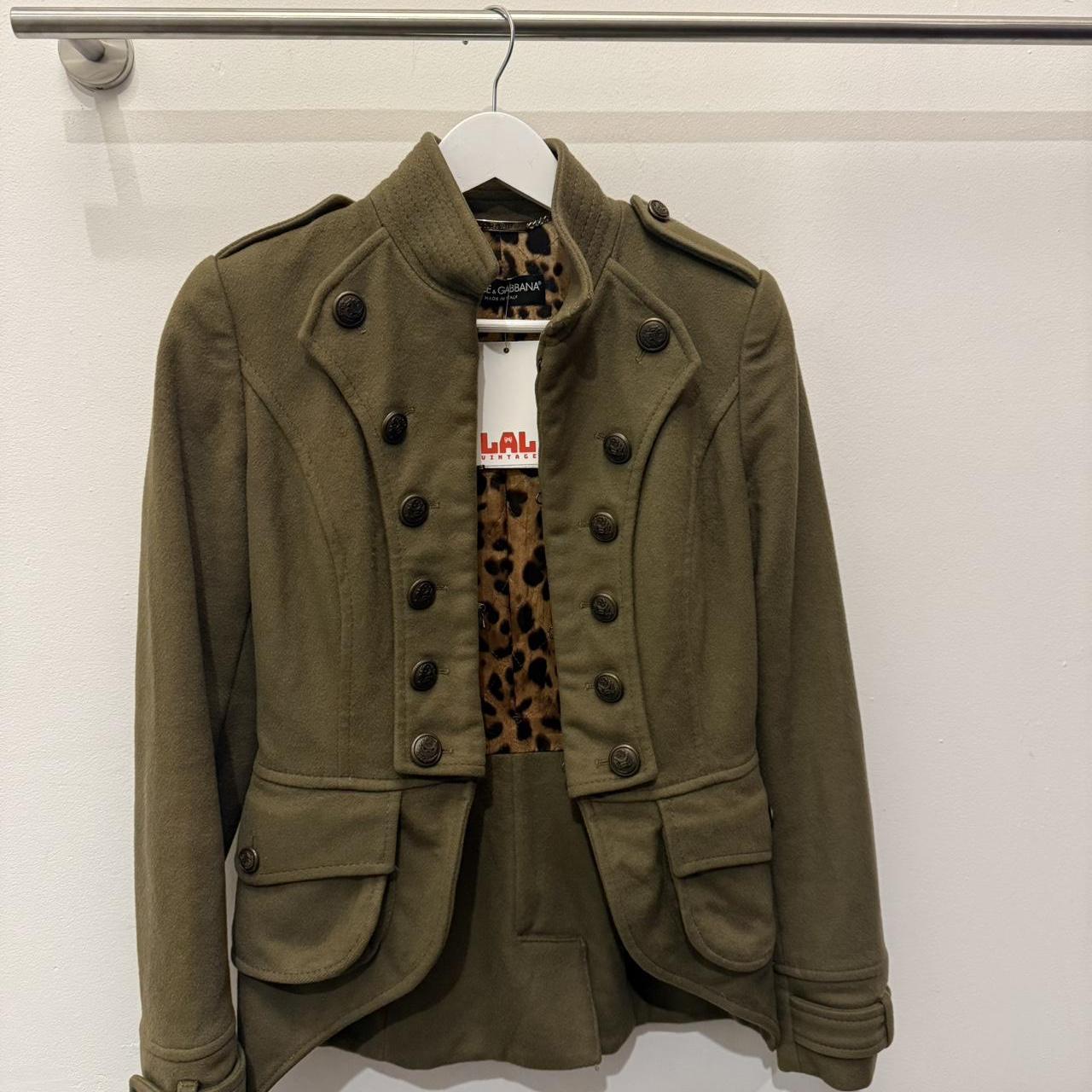D&G Wool Army Jacket