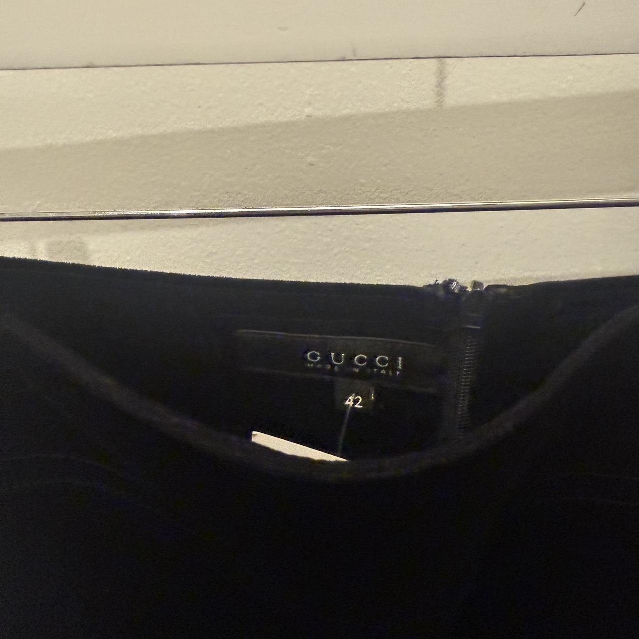 Gucci Tom Ford Era Velvet Skirt