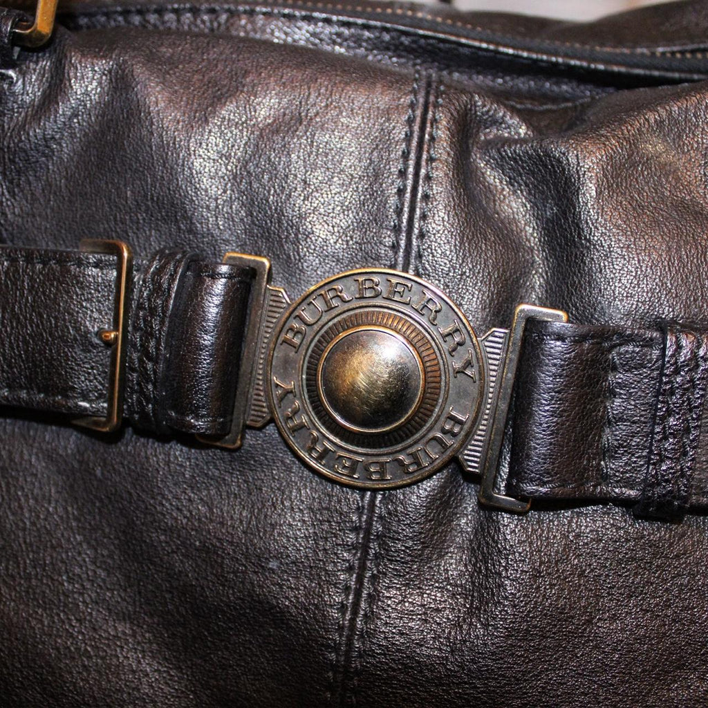 Super Cool Chunky Leather Burberry Bag